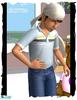 Blue Striped Collar Top For Little Boys by clcny20 - Click to view and download separately!