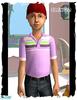 Purple Striped Collar Top For Boys by clcny20 - Click to view and download separately!