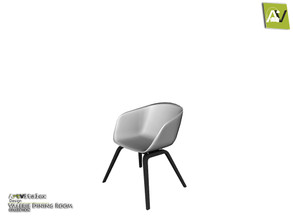 Sims 3 — Valerie Dining Chair by ArtVitalex — - Valerie Dining Chair - ArtVitalex@TSR, Oct 2020