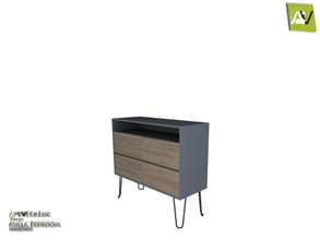Sims 3 — Milla Chest Of Drawers by ArtVitalex — - Milla Chest Of Drawers - ArtVitalex@TSR, Oct 2020