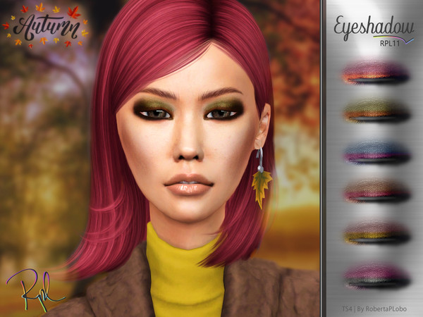 Sims 4 — Eyeshadow RPL11 by RobertaPLobo — :: 6 swatches :: Female (Adult) :: HQ mod compatible :: Custom thumbnail ::