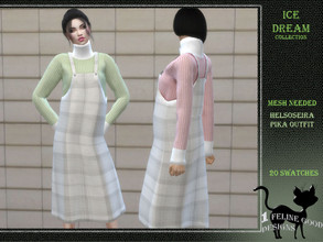 Sims 4 — Ice Dream outfit 03 by Merit_Selket — Ice Dream Collection 20 swatches Teen - Young Adult - Adult - Elder