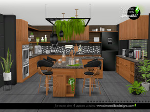 Sims 4 — Naturalis Kitchen by SIMcredible! — Time to let your sims have that natural touch they love while cooking too ^^