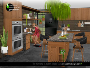 Sims 4 — Naturalis Appliances by SIMcredible! — For your sims who love cooking, it's their time to have fun with these