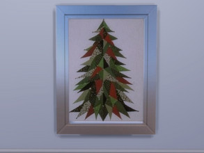 Sims 4 — Holiday Art. Holiday Pack Required. by seimar8 — Five traditional swatches of Christmas/Winter Holiday