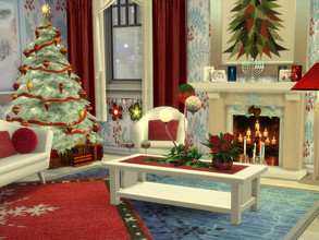 Sims 4 — Hello December by seimar8 — It's the most wonderful time of the year. With those holiday greetings and fab happy