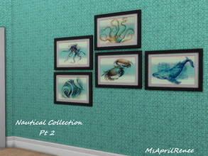 Sims 4 — Nautical Collection Part 2. Discover University Required. by msaprilrenee — Magnificent sea creatures in ocean