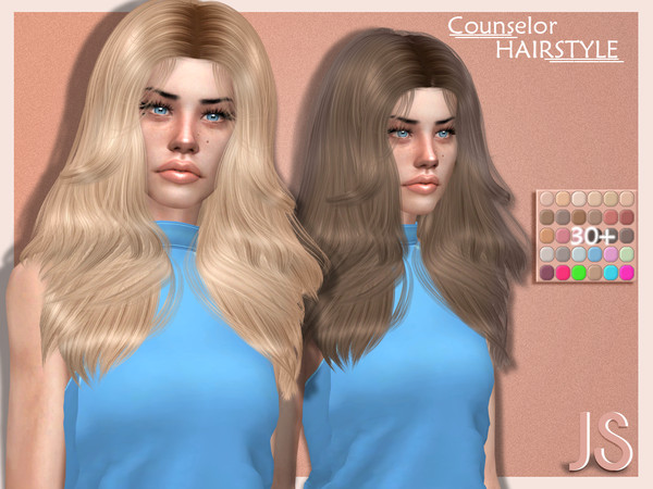 Sims 4 — JavaSims- Counselor (Collab Hairstyle) by Mystic Studios — A big thanks to Sugarowl for collabing with me on