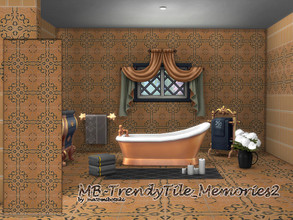 Sims 4 — MB-TrendyTile_Memories2 by matomibotaki — MB-TrendyTile_Memories2, sometimes we only have memories of beautiful