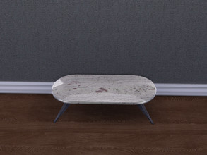 Sims 4 — New York Christmas Coffee Table by seimar8 — Coffee Table with four swatch patterns in quartz, granite and hand
