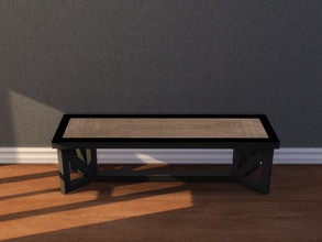 Sims 4 — New York Christmas Dining Table by seimar8 — Dining Table. Comes in four designer swatches of granite, hardwood