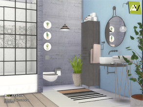 Sims 4 — Izyum Bathroom by ArtVitalex — - Izyum Bathroom - ArtVitalex@TSR, Nov 2020 - All objects three has a different