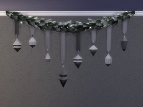 Sims 4 — New York Christmas Festive Garland by seimar8 — Festive Christmas Garland. Part of my New York Christmas set.