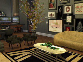 Sims 4 — New York Christmas (Part 1) by seimar8 — I created this set mainly for apartment living. This is something I