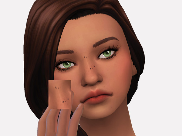 Sims 4 — Nose Birthmarks by Sagittariah — base game compatible 3 swatches properly tagged enabled for all occults