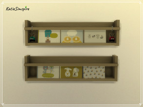 Sims 4 — Small Toddler Book 2 by Katiesimspire — Customise your own toddler bookcase with many different books and some