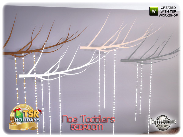 Sims 4 — Holiday Wonderland noe toddlers bedroom wall light by jomsims — Holiday Wonderland noe toddlers bedroom wall