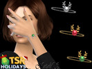 Sims 4 — Winter Wonderland_NataliS_ Xmas reindeer bracelet by Natalis —  Xmas reindeer bracelet by NataliS. FT-FA-FE 3