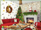 Sims 4 — Holiday Wonderland - Christmas livingroom by Danuta720 — 2020 TSR Holiday Collab - livingroom $13555 Size: 8x7