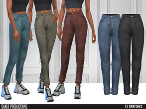 Sims 4 — ShakeProductions 574 - Pants by ShakeProductions — High waisted pants Bottoms/Pants 15 Colors