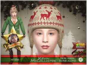 Sims 4 — SIM Kevin Home Alone - Holiday Wonderland by BAkalia — Hello :) Special for Holidays I created Sim Kevin