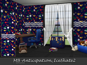 Sims 4 — MB-Anticipation_IceSkate2 by matomibotaki — MB-Anticipation_IceSkate2 Funny Christmas wallpaper for children