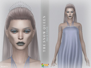 Sims 4 — Holiday Wonderland - Snow Queen Skin Tone by -Merci- — New skin for female sims. -Skin for female sims and it