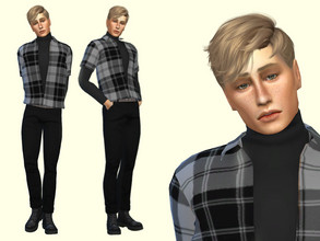 Sims 4 — Paul Davis by Asteroide — Hello! Click on the Creator Notes tab to see the full list of CC: download everything