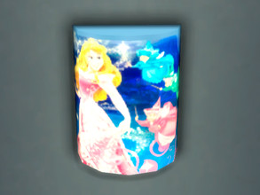 Sims 4 — Sleeping Beauty wall lamp by Arisha_214 — Cool wall lamp for your little Sleeping Beauty fan :)