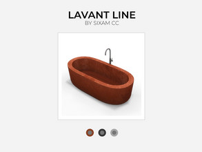 Sims 4 — Lavant Line - Bath by ImFromSixam — This is my new line, as I said before I always wanted a bath tub with the