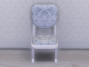 Sims 4 — Home For The Holidays Dining Chair by seimar8 — A Plump and comfortable dining chair, upholstered in bright