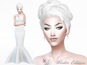 Sims 4 — Ice Queen by perelka8809 — Name: Ice Queen Age: Young Adult If you want sim like this, You need all CC required.