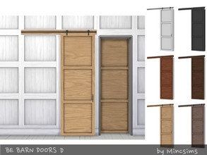 Sims 4 — Be Barn Door D by Mincsims — a part of Be Sliding Barn Doors