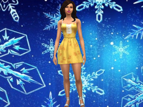 Sims 4 — Christmas stars CAS Background by XxThickySimsxX — Custom CAS background that replaces the default background.