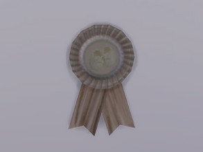 Sims 4 — Baby's First Christmas Award Ribbon by seimar8 — Welcome to the world, you made it! First prize award ribbon.