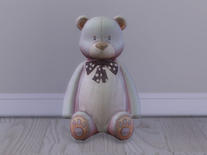 Sims 4 — Baby's First Christmas Giant Teddy Bear by seimar8 —  A giant teddy with plenty of hugs to give. Part of my