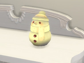 Sims 4 — Baby's First Christmas Snowman Light by seimar8 — A cute little snowman (who's not so little) sized down for