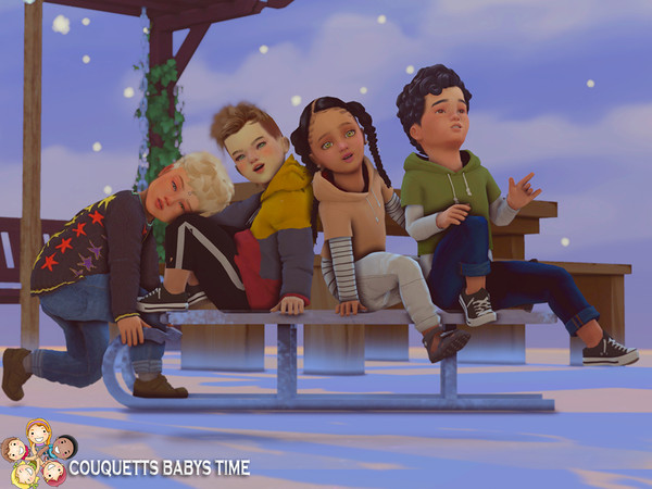 Sims 4 — Couquetts Baby Time by couquett — -8 in game poses -Custom Thumbnail - tfor 4 toddler poses How to use? at the