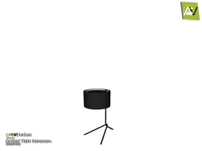 Sims 3 — Oltorf Table Lamp by ArtVitalex — - Oltorf Table Lamp - ArtVitalex@TSR, Dec 2020
