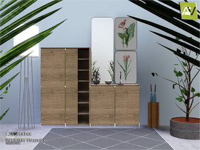 Sims 3 — Danberry Hallway by ArtVitalex — - Danberry Hallway - ArtVitalex@TSR, Dec 2020 - All objects are recolorable -