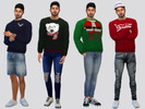Sims 4 — Tis Holiday Sweater by McLayneSims — TSR EXCLUSIVE Standalone item 12 Swatches MESH by Me NO RECOLORING Please