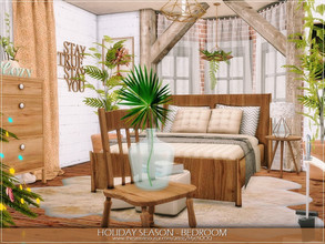 Sims 4 — Holiday Season - Bedroom by MychQQQ — $ 11,508 Size: 7x5