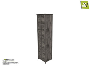 Sims 3 — Yuma Storage Cabinet by ArtVitalex — - Yuma Storage Cabinet - ArtVitalex@TSR, Dec 2020