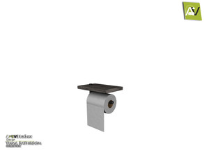 Sims 3 — Yuma Toilet Paper Holder by ArtVitalex — - Yuma Toilet Paper Holder - ArtVitalex@TSR, Dec 2020