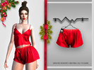 Sims 4 — Satin PJ SET-103 (SHORT) BD390 by busra-tr — 10 colors Adult-Elder-Teen-Young Adult For Female Custom thumbnail