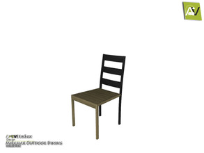 Sims 3 — Miramar Dining Chair by ArtVitalex — - Miramar Dining Chair - ArtVitalex@TSR, Dec 2020