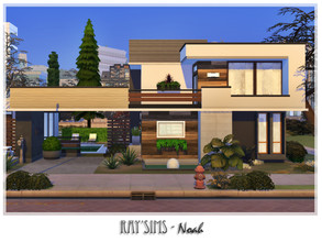 Sims 4 — Noah by Ray_Sims — This house fully furnished and decorated, without custom content. This house has 2 bedroom