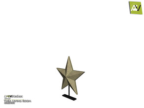 Sims 3 — Yuba Star Decor by ArtVitalex — - Yuba Star Decor - ArtVitalex@TSR, Dec 2020