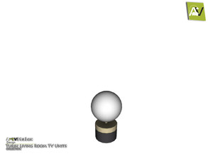 Sims 3 — Turin Table Lamp by ArtVitalex — - Turin Table Lamp - ArtVitalex@TSR, Dec 2020