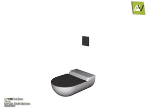 Sims 3 — Izyum Toilet With Closed Lid by ArtVitalex — - Izyum Toilet With Closed Lid - ArtVitalex@TSR, Dec 2020